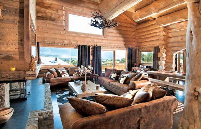 Chalet De Luxe "Lodge Des Sens" - Jacuzzi & Sauna - 12 Pers Bolquere Exterior photo